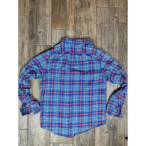 Vineyard Vines Mens Medium Slim Fit Tucker Shirt Plaid Button‎ Down Blue - Picture 9 of 9
